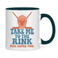 Tasse zweifarbig TAKE ME TO THE RINK GOALIE