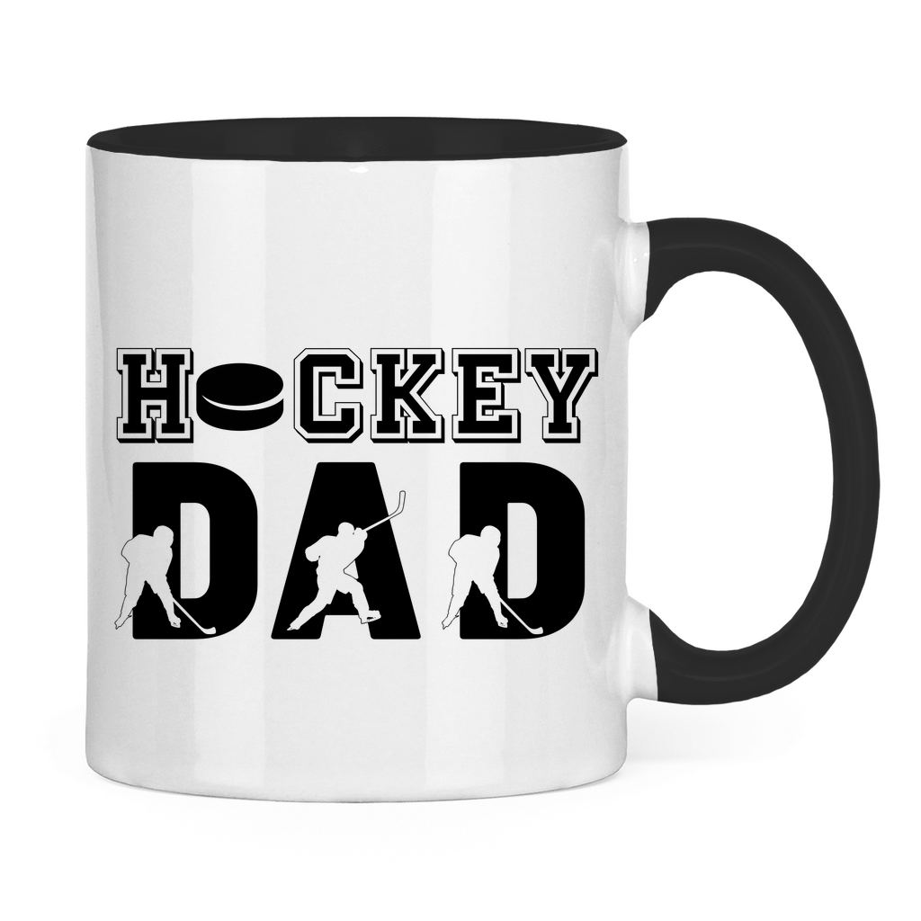 Tasse zweifarbig HOCKEYDAD SPIELER