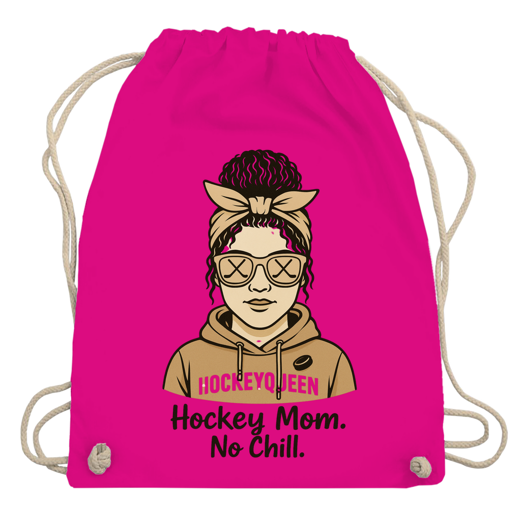 Turnbeutel HOCKEY MOM - NO CHILL