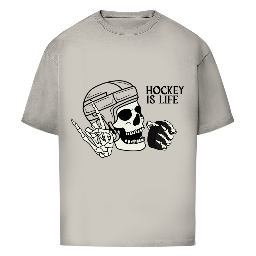 Oversize T-Shirt HOCKEY IS LIFE