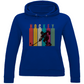 Ladies Hoodie COLOURFUL HOCKEYPLAYER