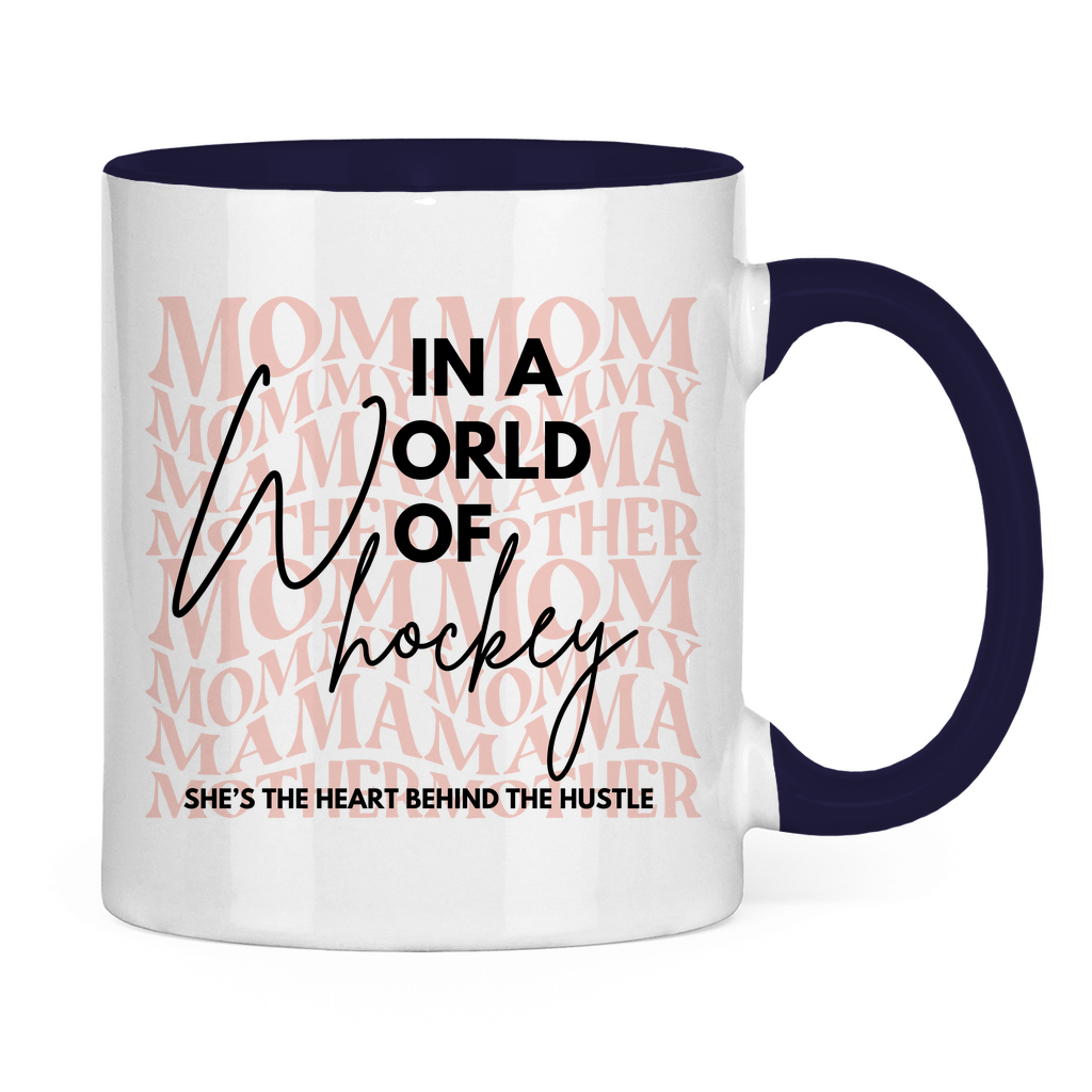 Tasse zweifarbig WORLD OF HOCKEY - MOM