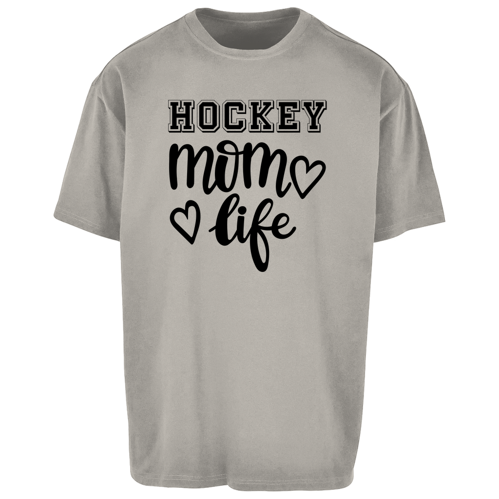 Oversize T-Shirt HOCKEY MOM LIFE