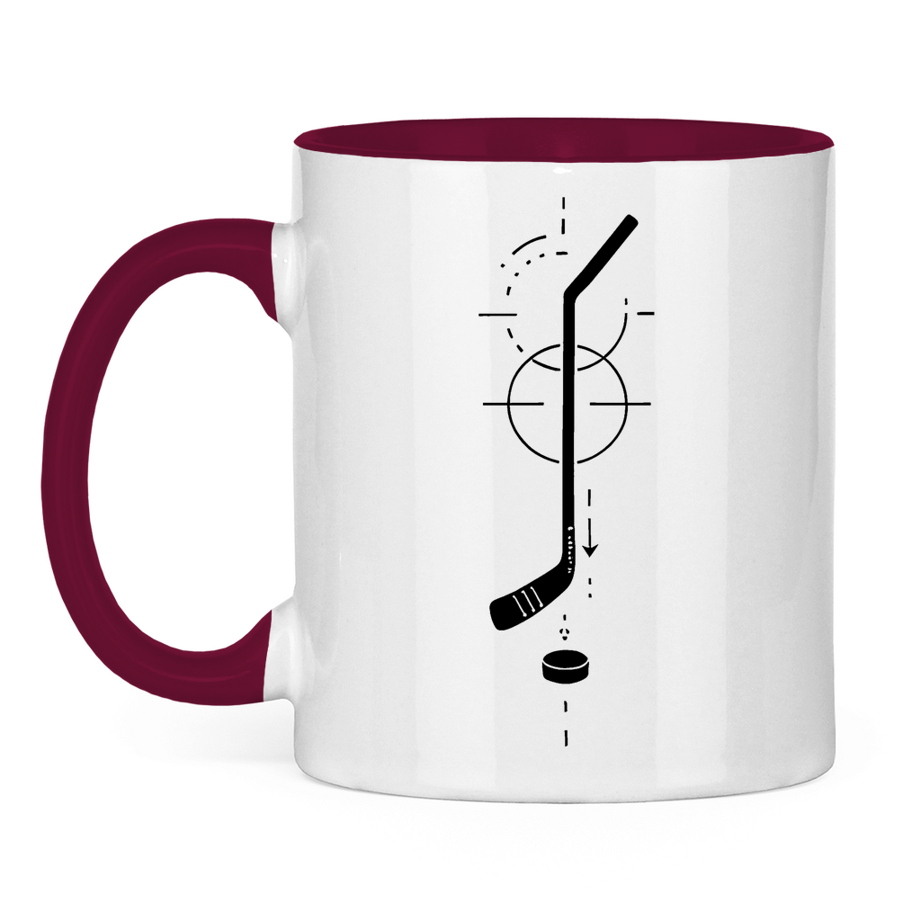Tasse zweifarbig HOCKEYSTICK MODERN