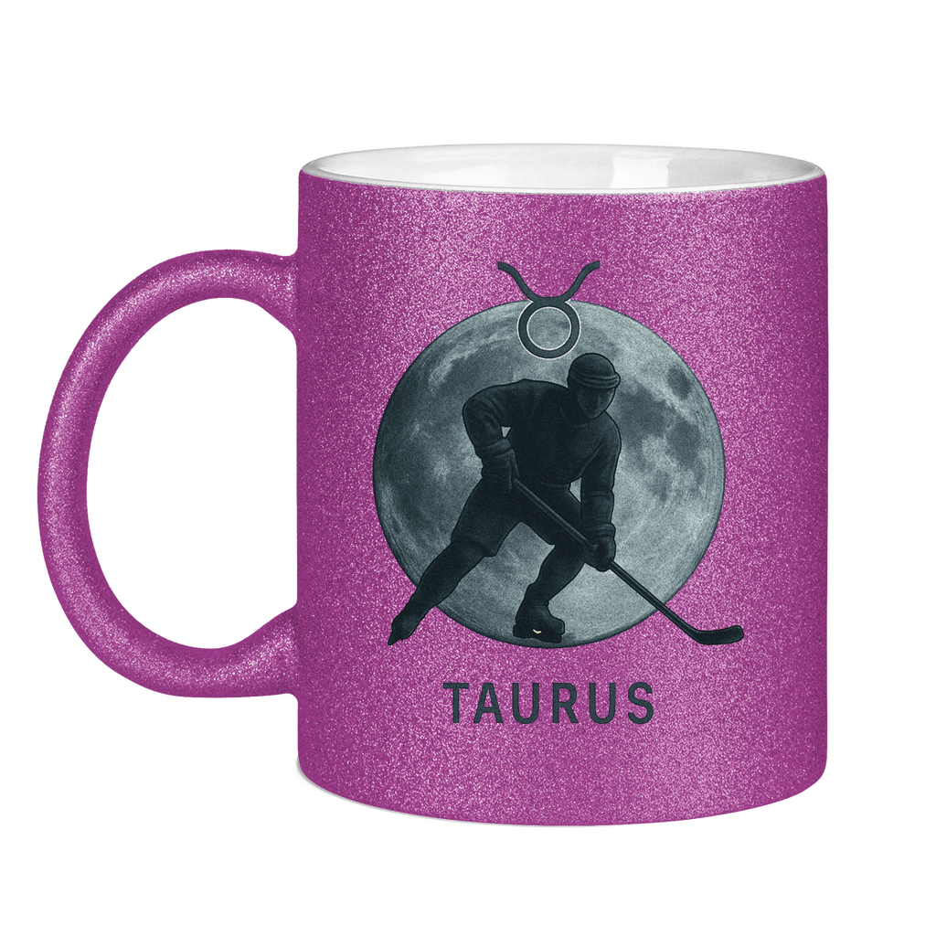 Glitzertasse STERNZEICHEN TAURUS / STIER
