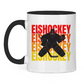 Tasse zweifarbig EISHOCKEY GOALIE