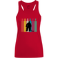 Ladies Tank Top COLOURFUL HOCKEY GOALIE