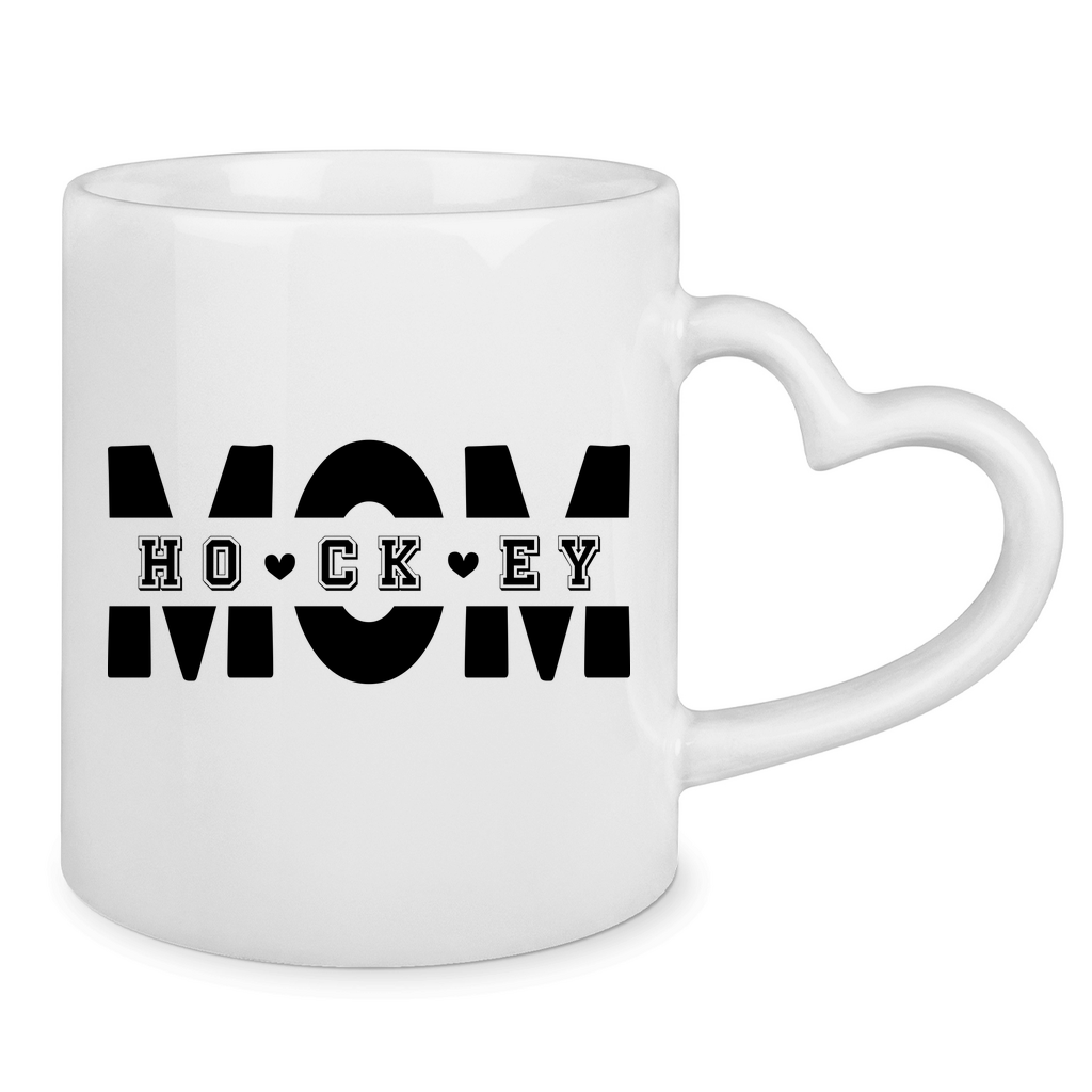 Tasse mit Herzhenkel HOCKEYMOM