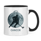 Tasse zweifarbig STERNZEICHEN CANCER / KREBS