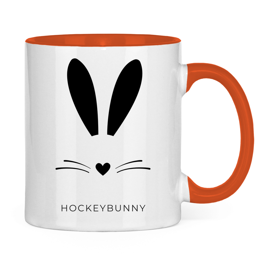Tasse zweifarbig HOCKEYBUNNY