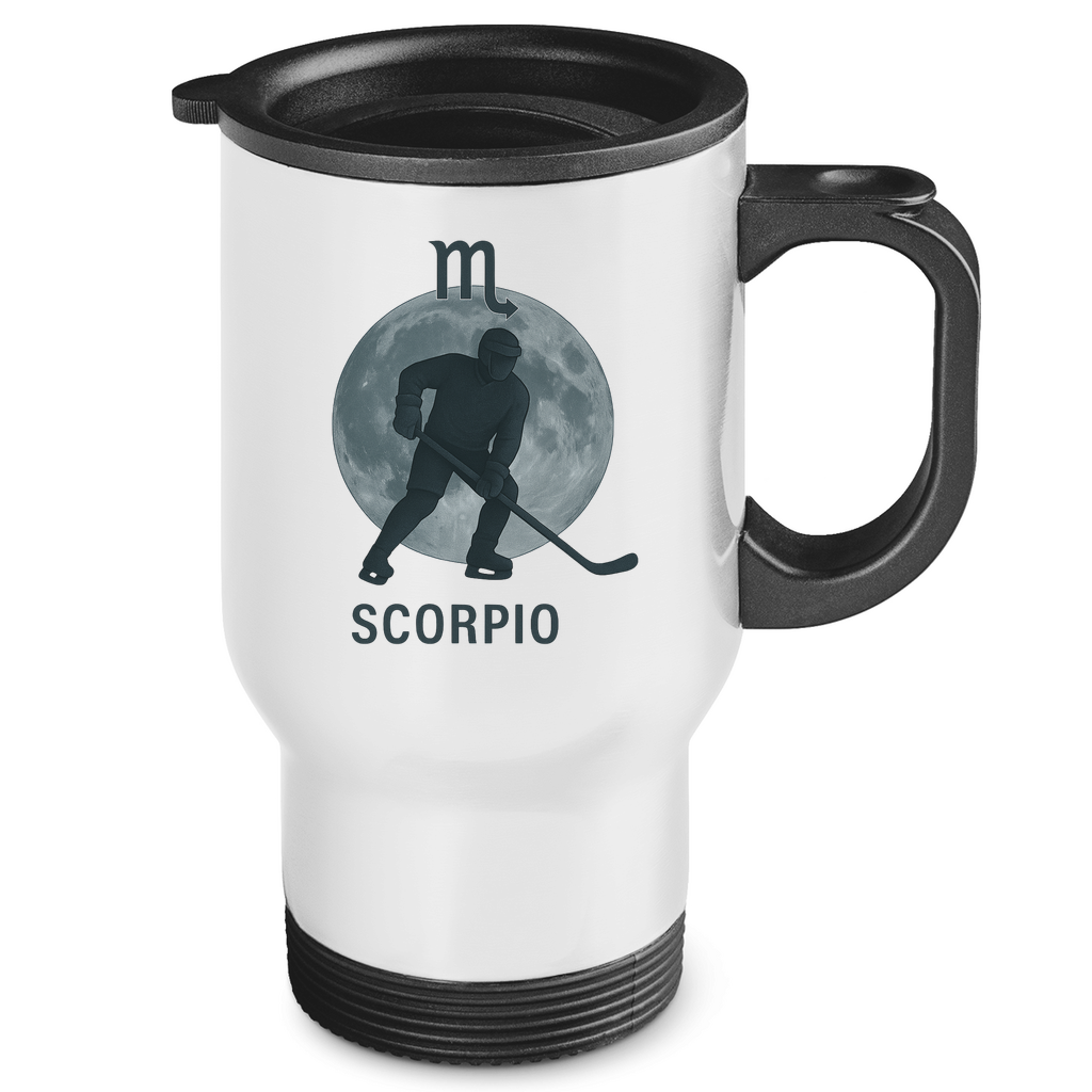 Edelstahl-Thermobecher STERNZEICHEN SCORPIO / SKORPION