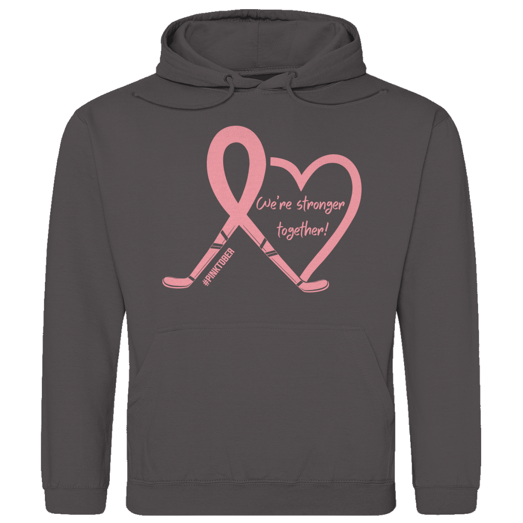 Unisex Hoodie PINKTOBER STRONGER TOGETHER