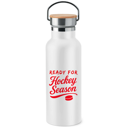 Edelstahl-Trinkflasche READY FOR HOCKEY SEASON
