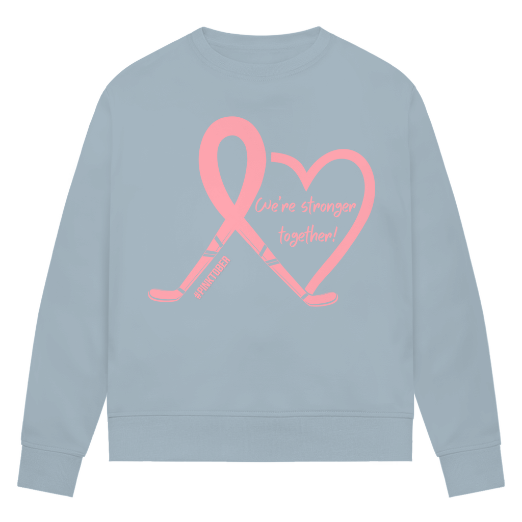 Ladies Sweatshirt PINKTOBER STRONGER TOGETHER