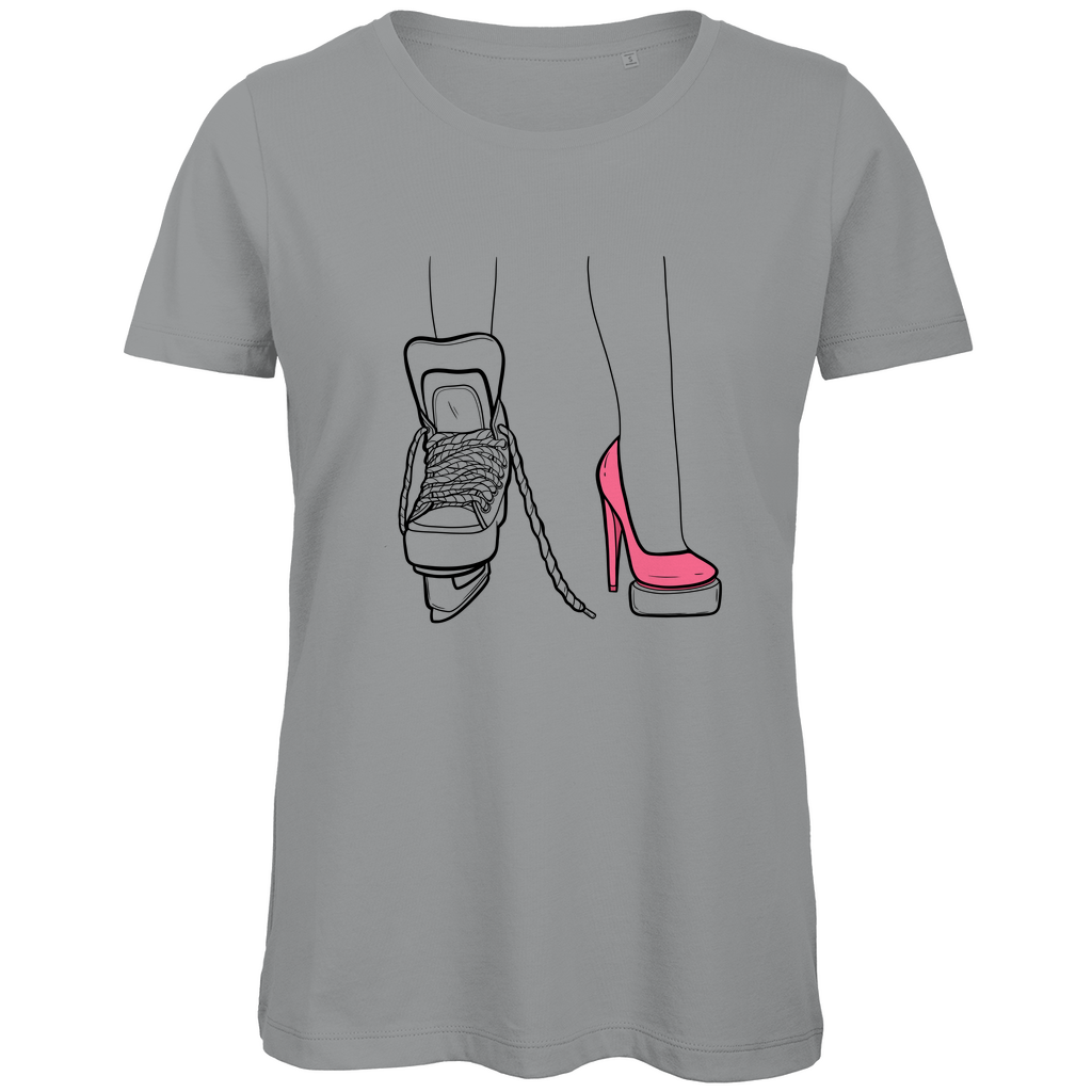 Ladies T-Shirt SKATES & HEELS