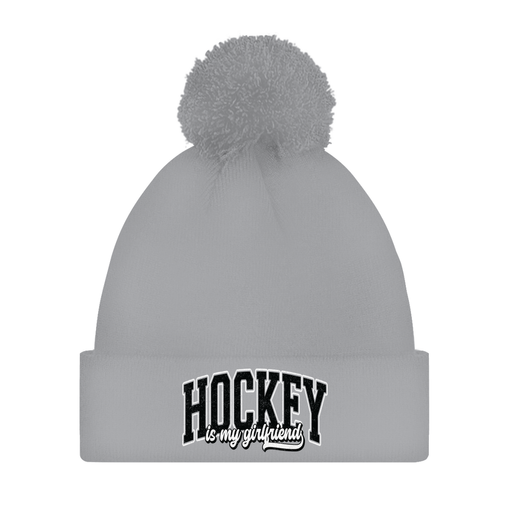 Bommelmütze HOCKEY IS MY GIRLFRIEND