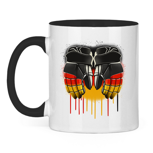 Tasse zweifarbig GERMAN GLOVES