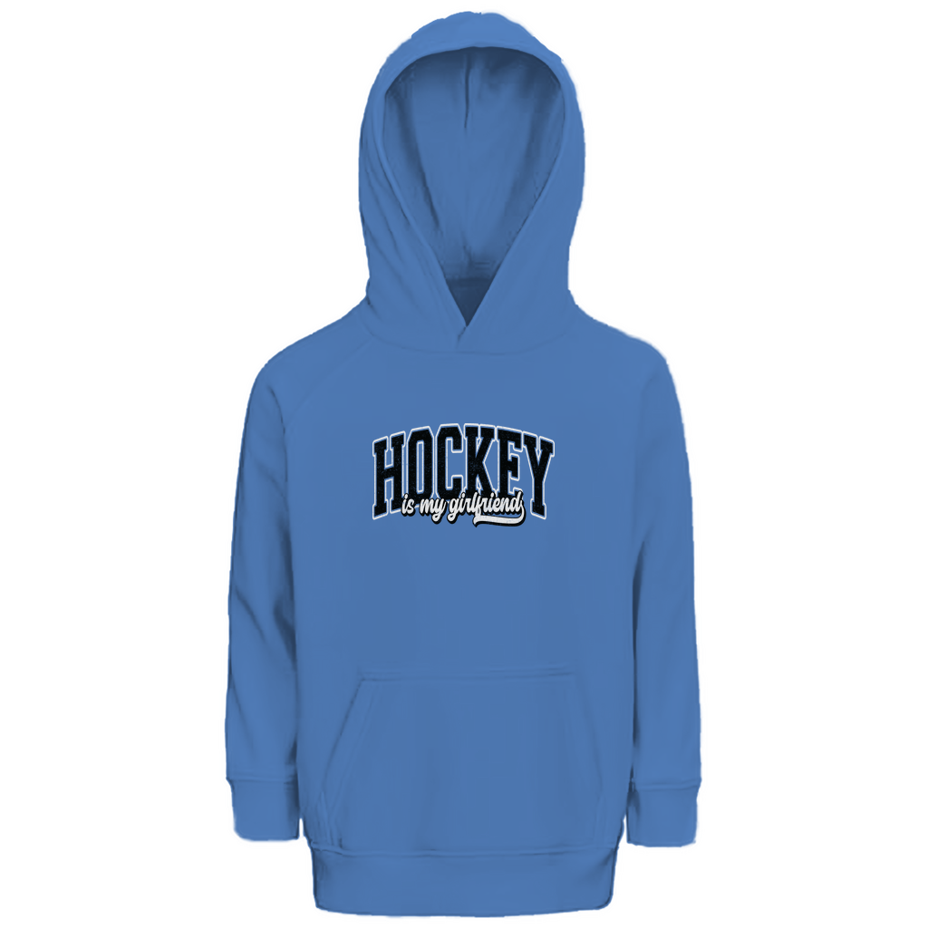 Kids Hoodie HOCKEY IS MY GIRLFRIEND