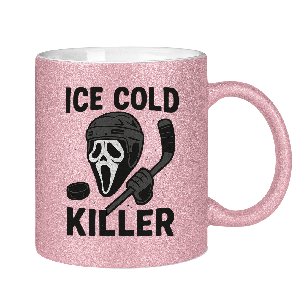 Glitzertasse ICE COLD KILLER