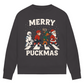 Ladies Sweatshirt MERRY PUCKMAS WALK