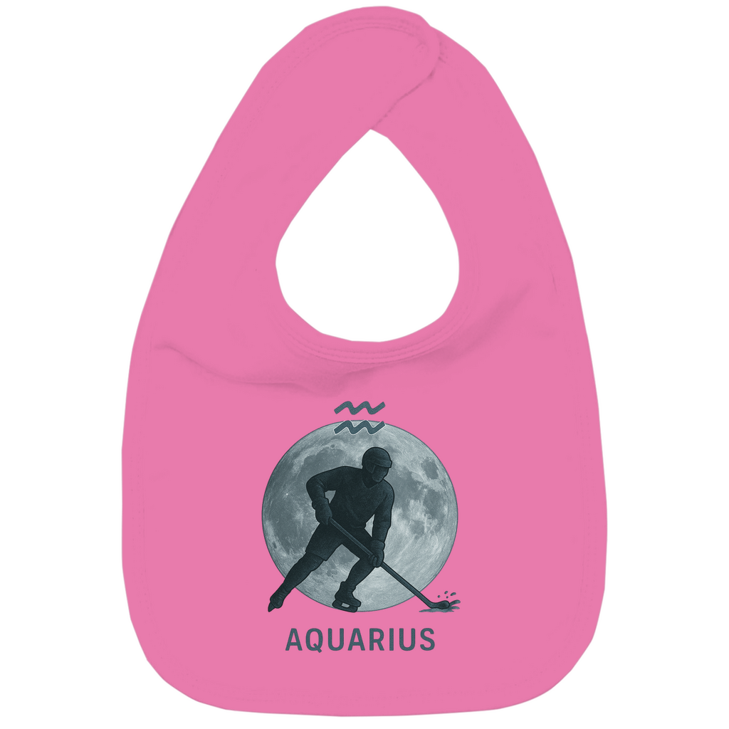 Kinder Bio Lätzchen STERNZEICHEN AQUARIUS / WASSERMANN