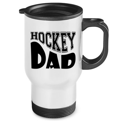 Edelstahl-Thermobecher HOCKEYDAD WAVE