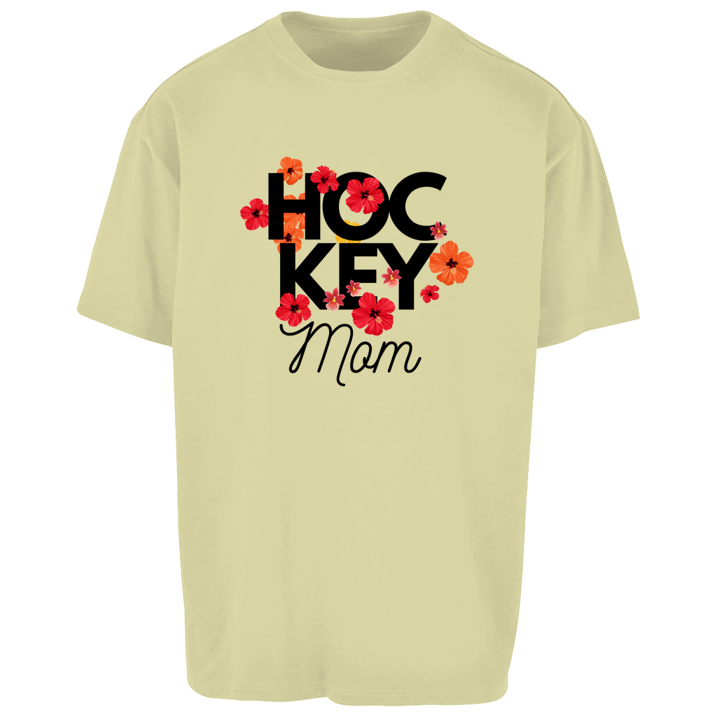 Oversize T-Shirt HOCKEYMOM FLOWERS