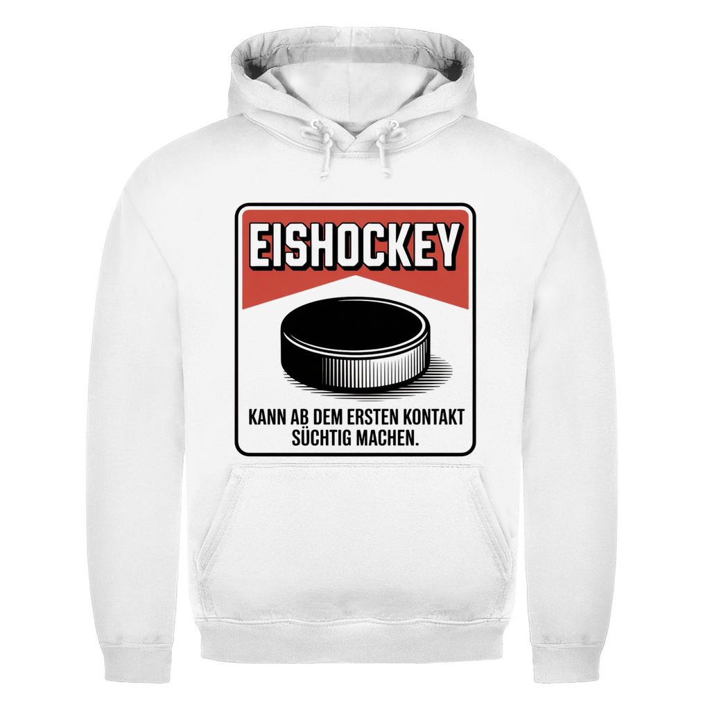 Unisex Hoodie EISHOCKEY ZIGARETTENSCHACHTEL