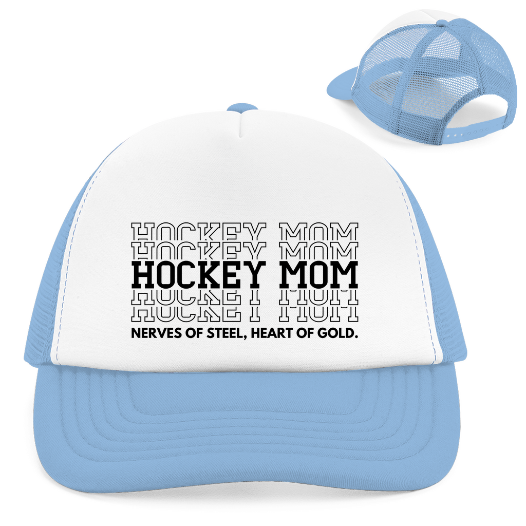 Retro Cap HOCKEYMOM NERVES & HEART