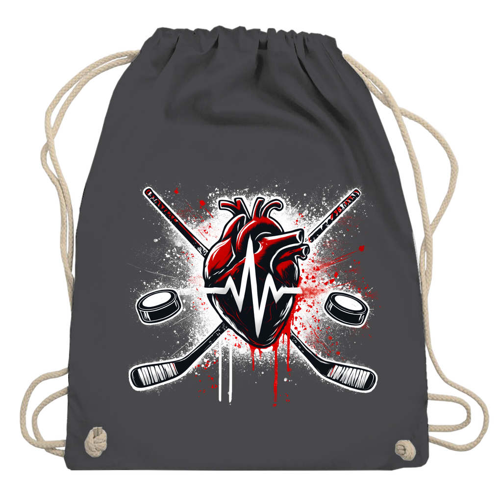 Turnbeutel HOCKEY HEARTBEAT