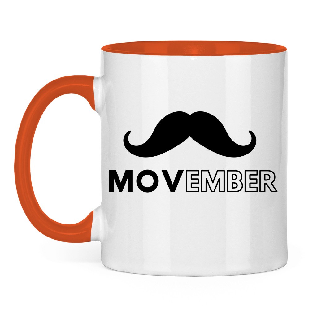 Tasse zweifarbig MOVEMBER