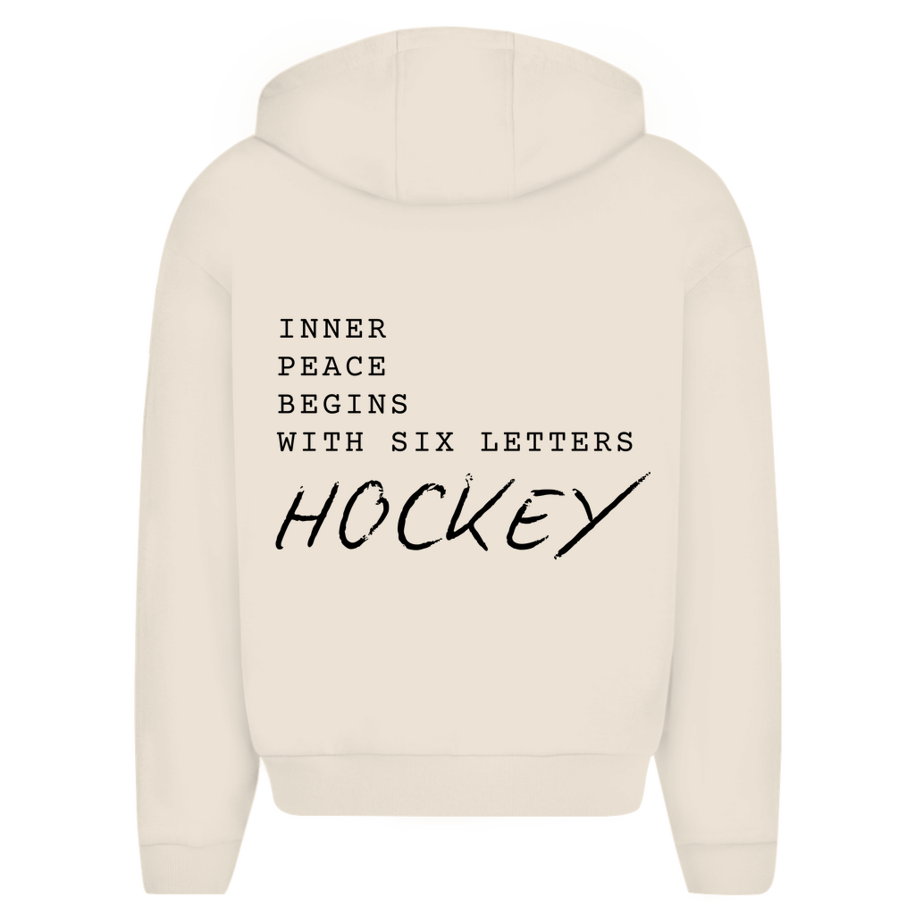 Oversize Zipper INNER PEACE (back)