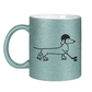 Glitzertasse HOCKEY DACKEL