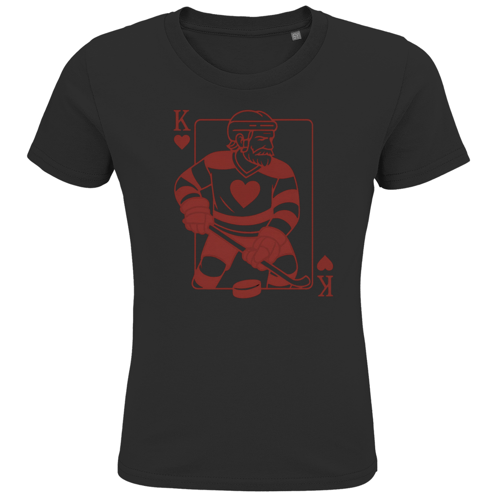 Kids T-Shirt HOCKEY HERZKÖNIG