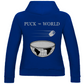 Ladies Hoodie PUCK THE WORLD (front&back)