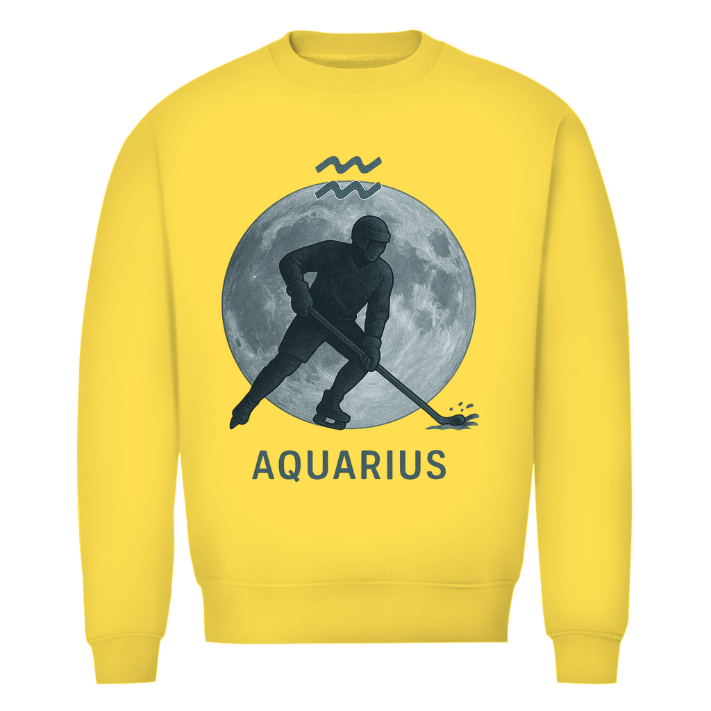 Unisex Sweatshirt STERNZEICHEN AQUARIUS / WASSERMANN