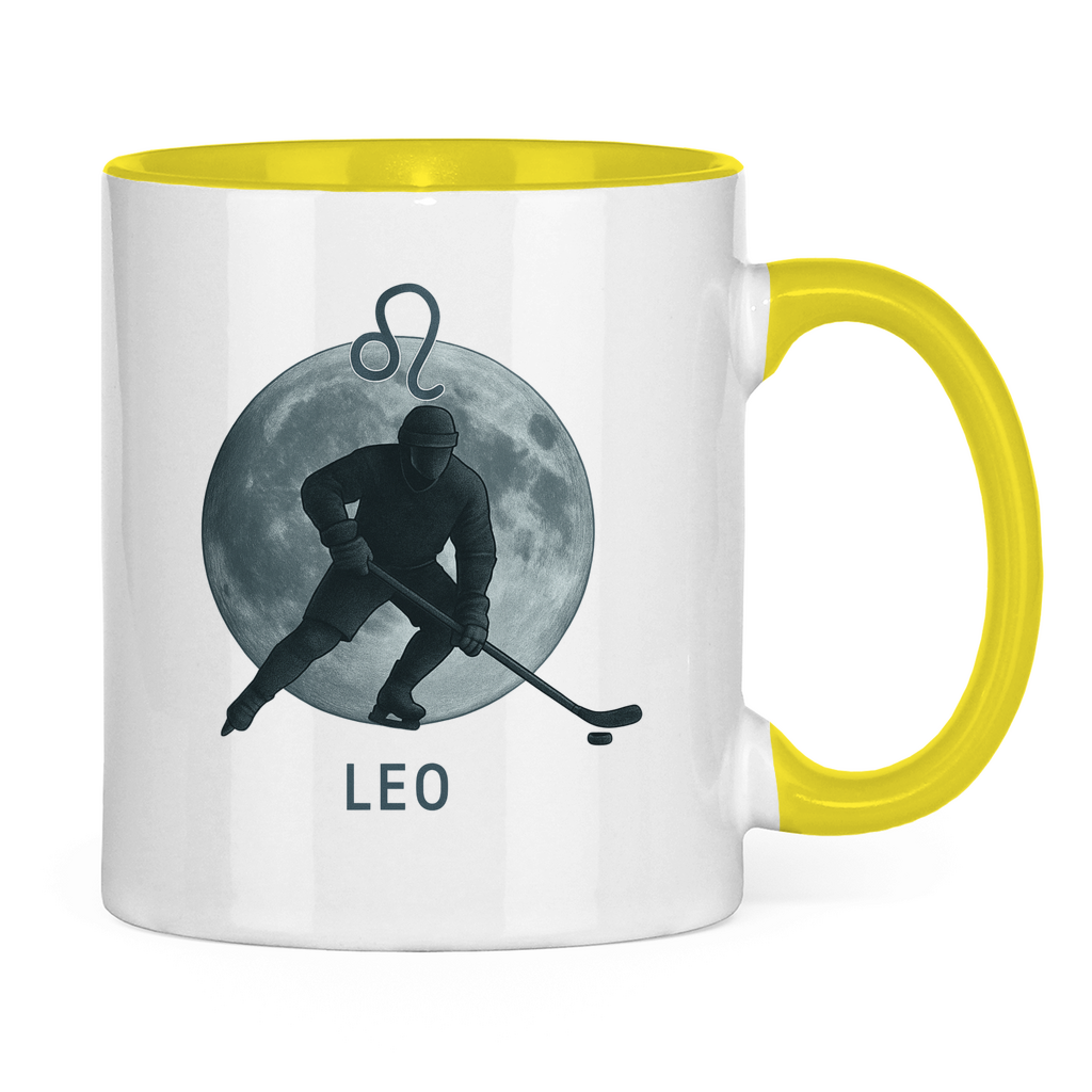 Tasse zweifarbig STERNZEICHEN LEO / LÖWE