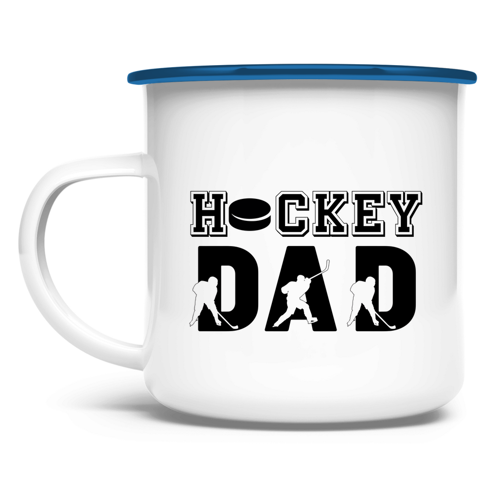 Emaille Tasse HOCKEYDAD SPIELER