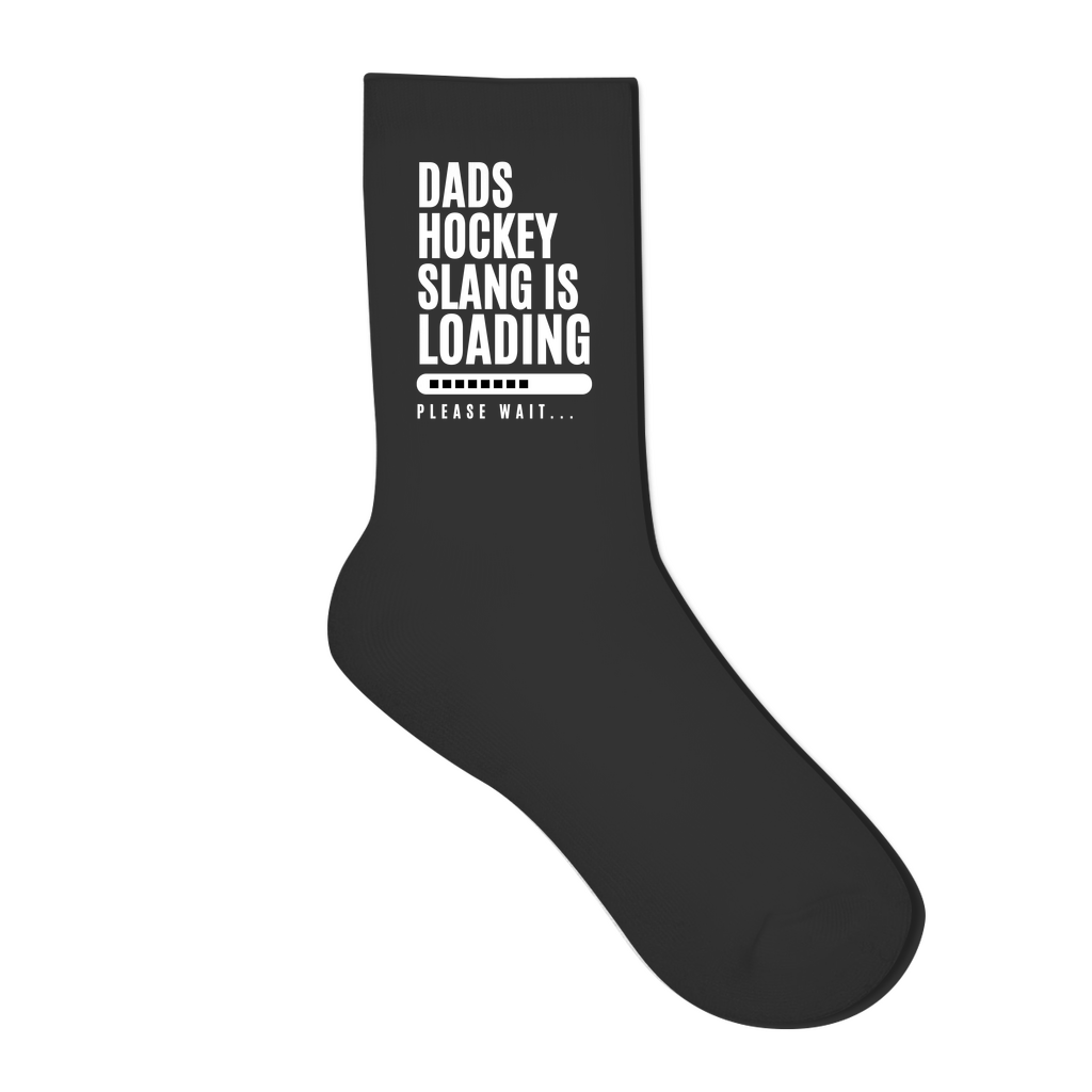 Socken HOCKEYDADS SLOGAN
