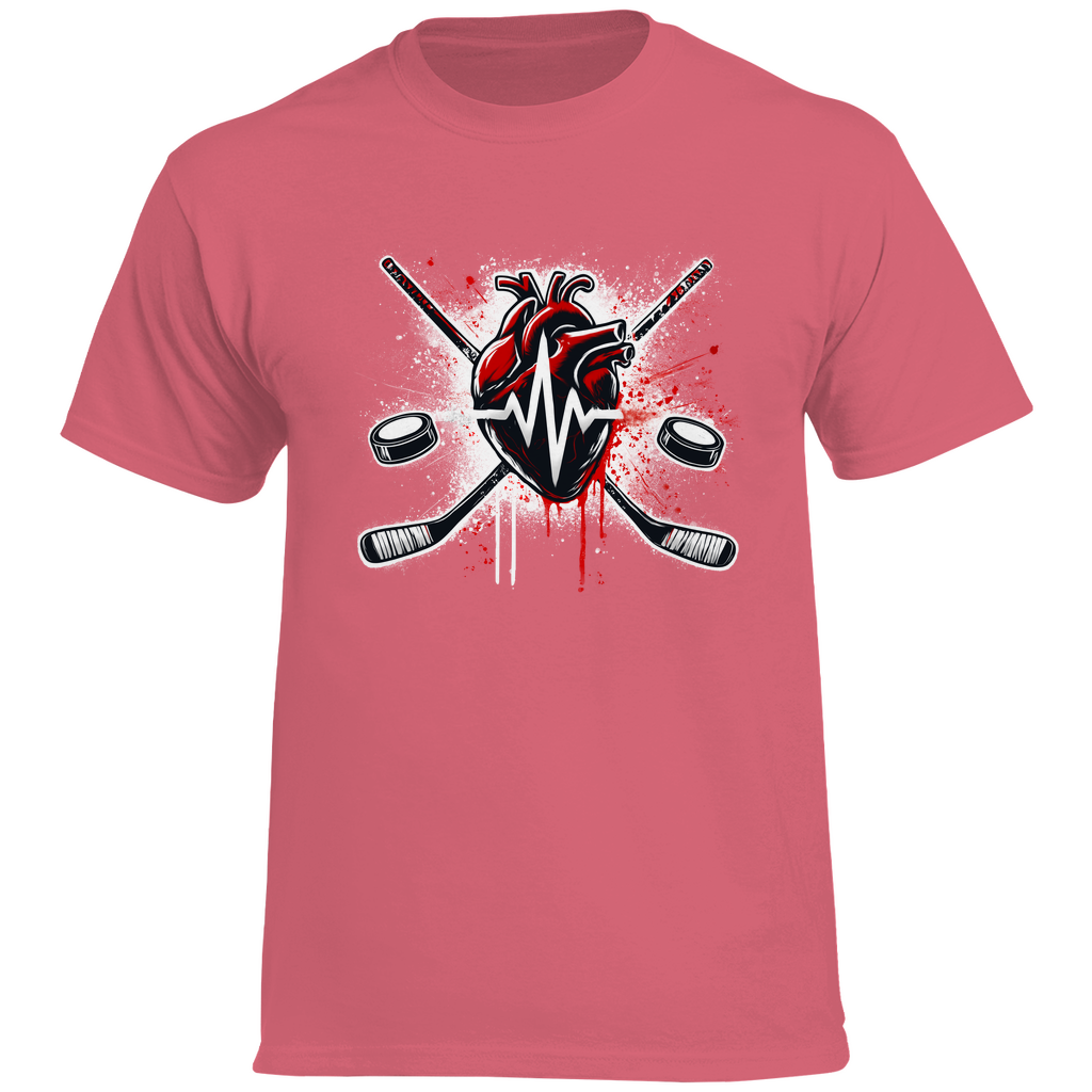 T-Shirt HOCKEY HEARTBEAT