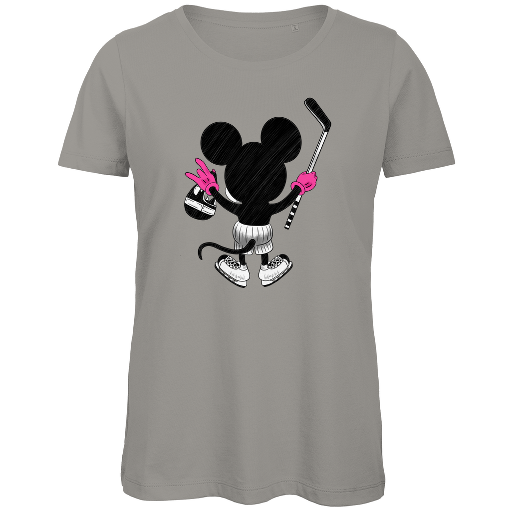 Ladies T-Shirt HOCKEYMOUSE PINK