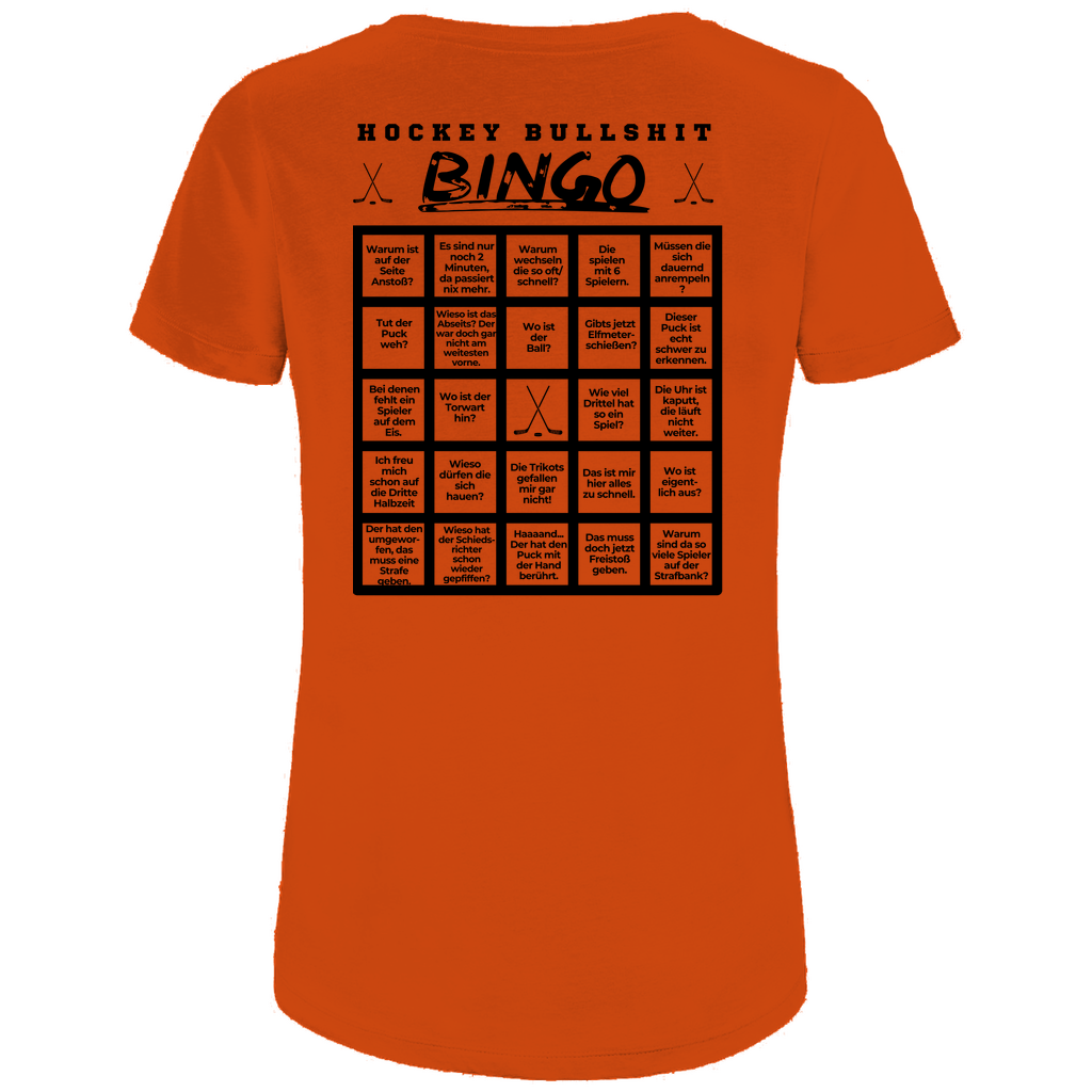 Ladies T-Shirt BULLSHIT BINGO (back)
