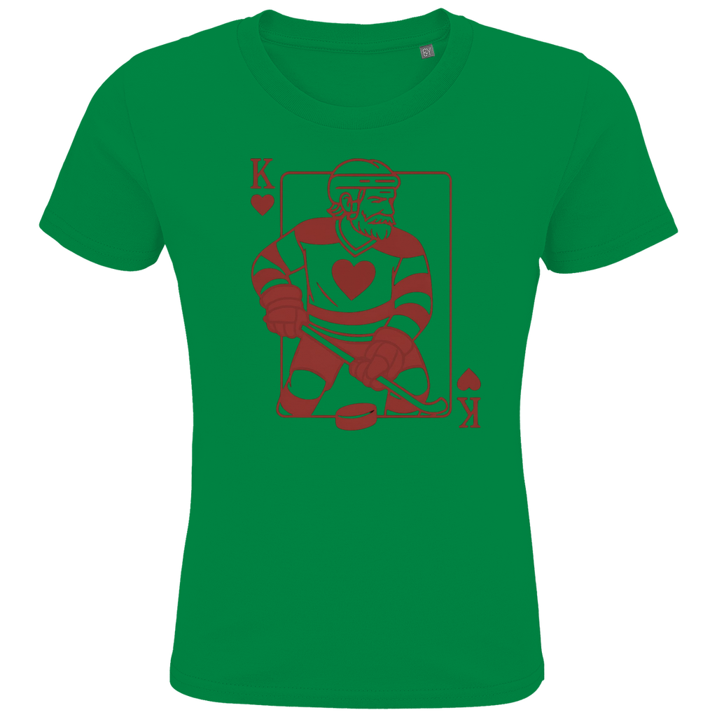 Kids T-Shirt HOCKEY HERZKÖNIG