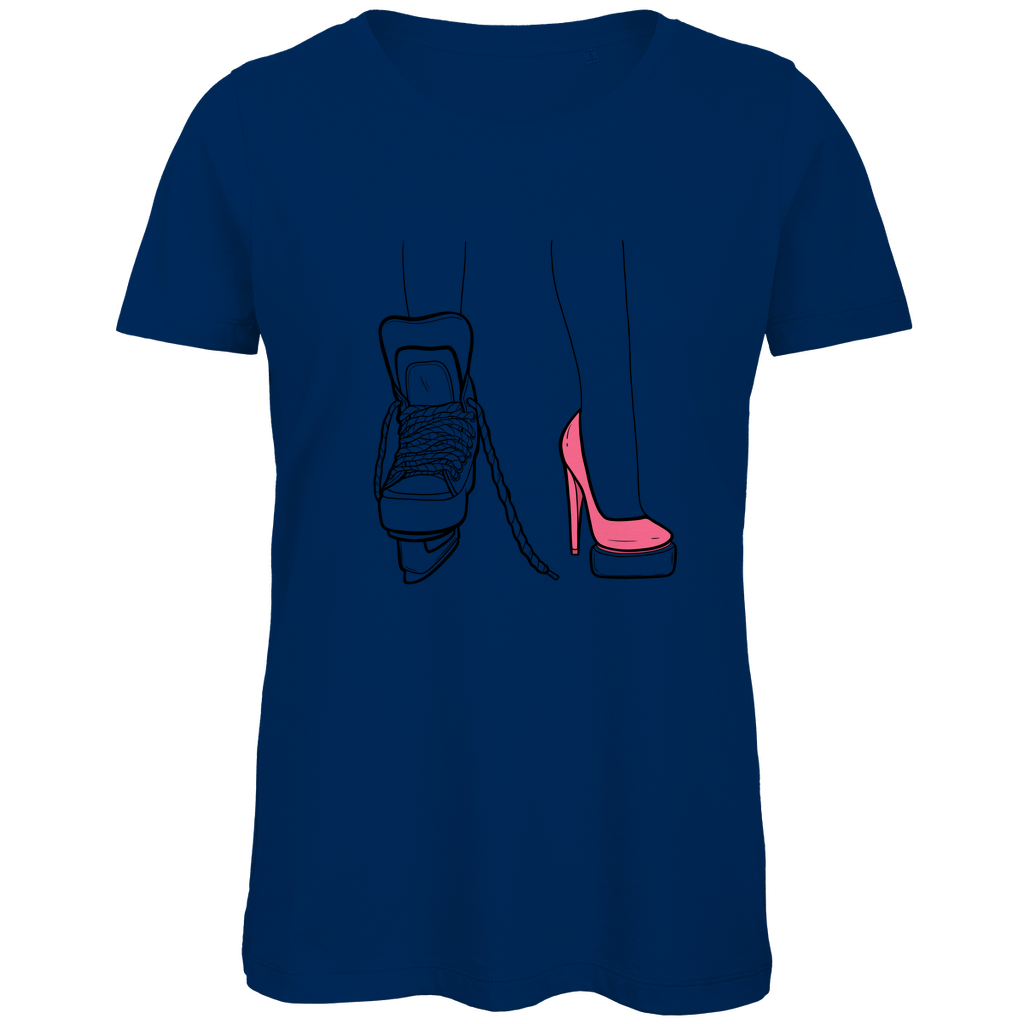 Ladies T-Shirt SKATES & HEELS