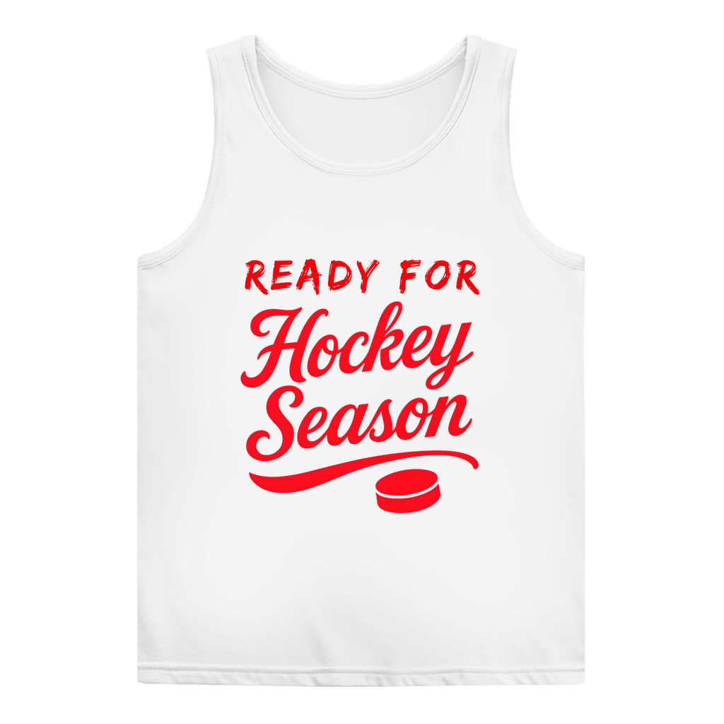 Ladies Tank Top READY FOR HOCKEY SEASON
