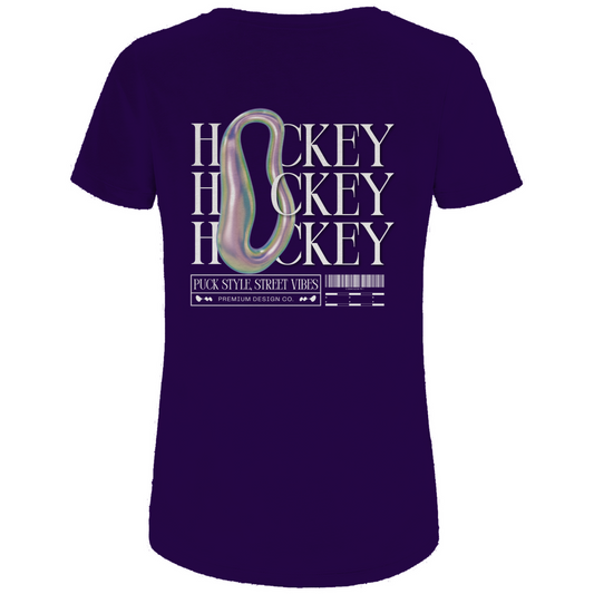 Ladies T-Shirt  HOCKEY MODERN (back)