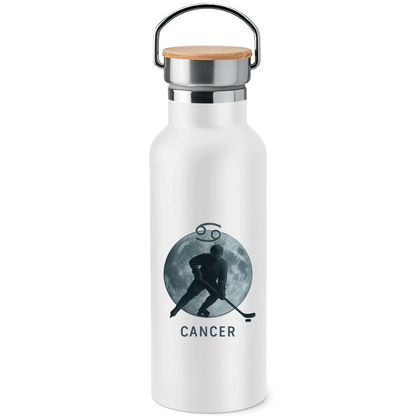 Edelstahl-Trinkflasche STERNZEICHEN CANCER / KREBS