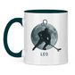 Tasse zweifarbig STERNZEICHEN LEO / LÖWE