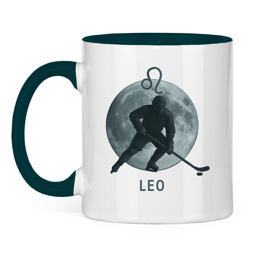 Tasse zweifarbig STERNZEICHEN LEO / LÖWE