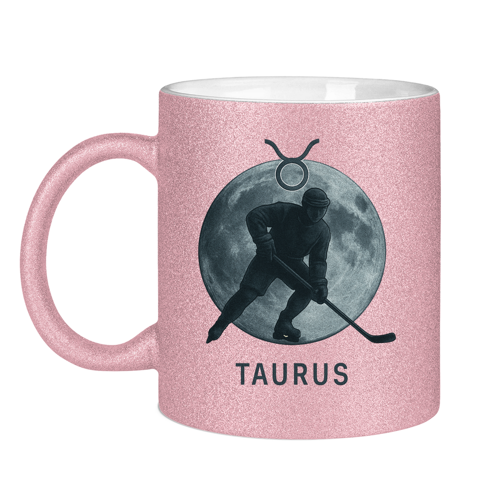 Glitzertasse STERNZEICHEN TAURUS / STIER